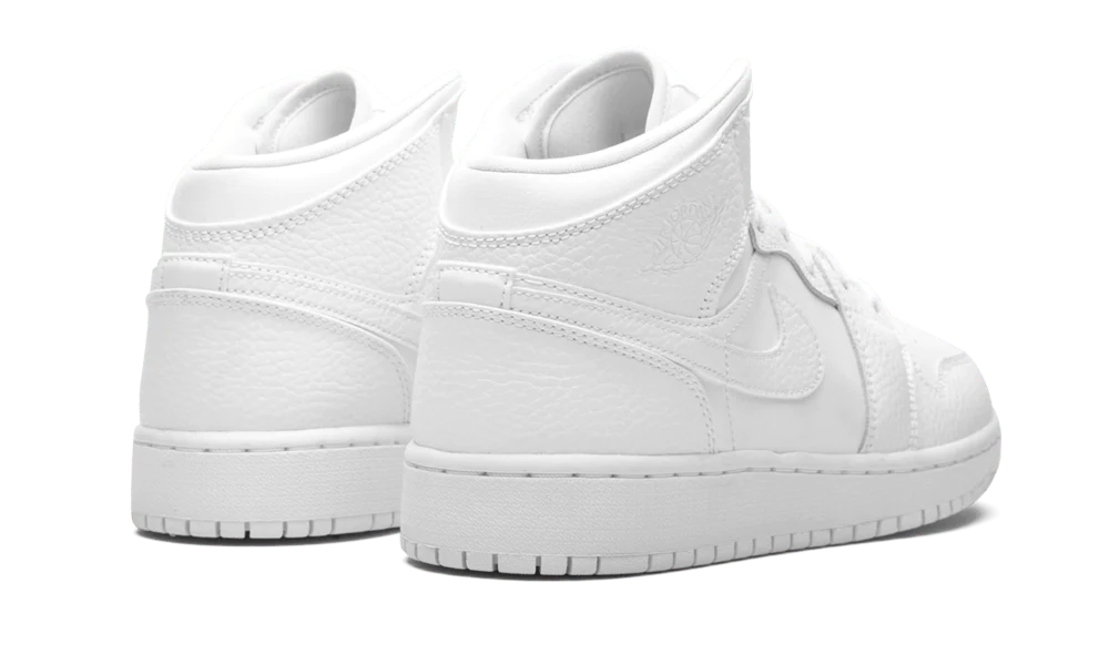 Nike Air Jordan 1 Mid Triple White