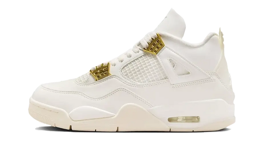 Nike Air Jordan 4 Retro Sail Metallic Gold