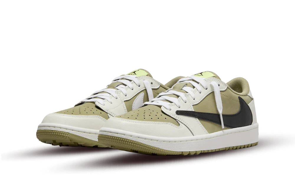 Nike Air Jordan 1 Retro Low Golf Travis Scott Neutral Olive